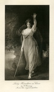 Emma Lady Hamilton von George Romney