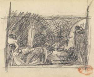 Figurenkompositionsstudie 3 von George Romney