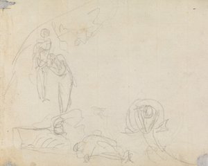 Figurenstudie 16 von George Romney