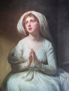 Lady Hamilton im Gebet