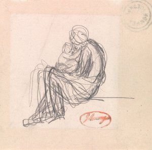 Mutter und Kind von George Romney