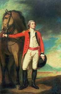 Porträt von Generalmajor James Hartley, in der Uniform eines Hauptmanns der Bombay-Armee