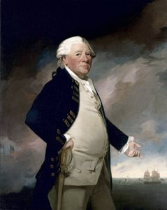 Porträt von Vizeadmiral Sir Hyde Parker