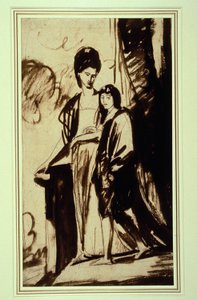 Porträt einer Mutter und ihres Sohnes (Wahrscheinlich Jane, Herzogin von Gordon, und ihr Sohn George, erster Marquess von Huntley)