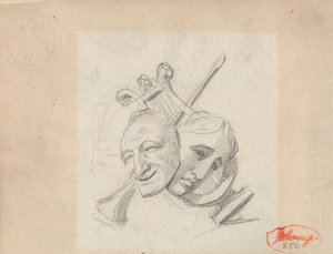 Richard Cumberland Frontispiz von George Romney