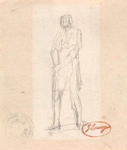 Stehende Figur von George Romney