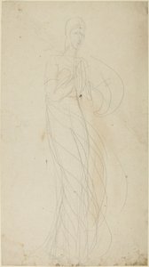 Stehende weibliche Figur von George Romney
