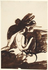 Studie für eine Gruppe von Figuren