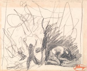 Das Verlassen und die Rettung von Perdita aus "Das Wintermärchen" von George Romney