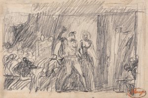 Die Bankettszene: "Macbeth" von George Romney