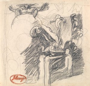 Die Versuchung Christi von George Romney