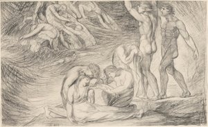 Viola überlebt das Schiffswrack vor der Küste von Illyrien, aus „Was ihr wollt“ von George Romney