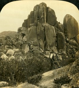 Cathedral Rock, Buffalo Ranges, Victoria, Australien, um 1909