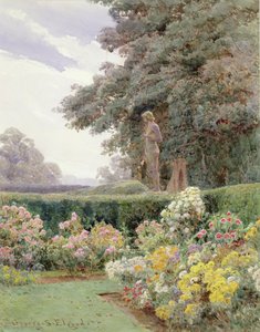 Eine Ecke des Gartens von George Samuel Elgood