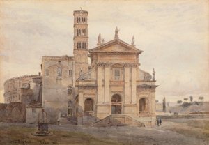 Basilika Santa Francesca Romana, Rom von George Samuel Elgood