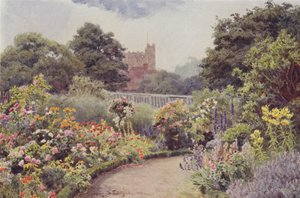 Der Deanery-Garten, Rochester von George Samuel Elgood