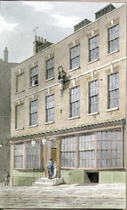 Griechisches Kaffeehaus, Devereaux Court, 1809