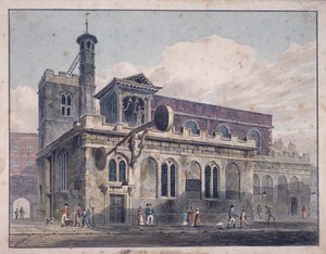 St. Dunstan im Westen, London, 1811 von George Shepherd