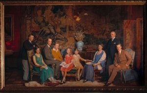 Gustav Krupp von Bohlen und Halbach Familienbild