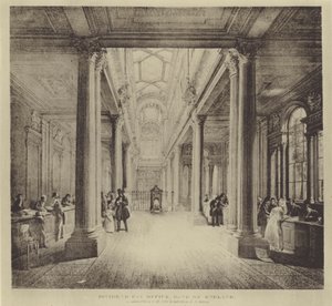 Das Dividendenauszahlungsbüro, Bank of England von George Snr (after) Scharf
