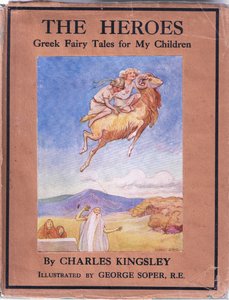 Umschlaggestaltung, aus Die Helden, veröffentlicht von George Allen und Unwin 1929
