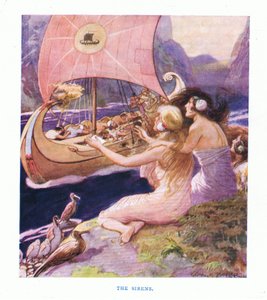 Die Sirenen, aus Die Helden, veröffentlicht von George Allen und Unwin 1929