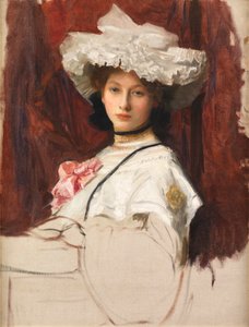 Porträtskizze von George Spencer Watson
