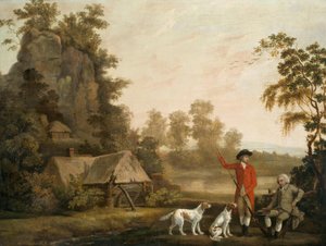 Rastende Sportsmänner von George Stubbs