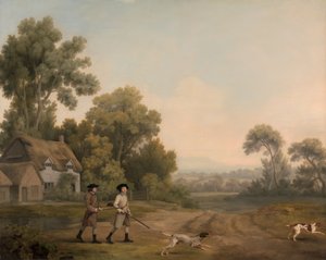 Zwei Herren beim Schießen, 1768