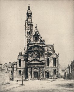Kirche St. Étienne-du-Mont, 1915
