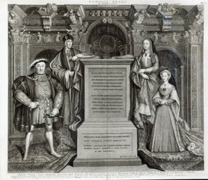 Familia Regia, oder Die Familie von Heinrich VIII., 1742