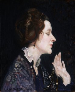 Porträt einer Dame (Thea Proctor) von George Washington Lambert