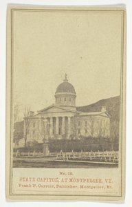 Staatskapitol in Montpelier, VT