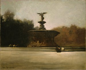 Bethesda-Brunnen (Brunnen im Central Park) von George Wesley Bellows