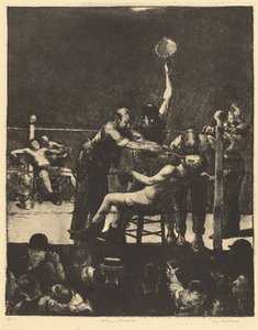 Zwischen den Runden, groß, erster Stein, 1916