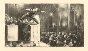 Billy Sunday von George Wesley Bellows