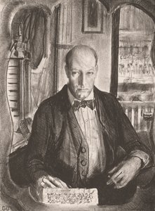 Selbstporträt von George Wesley Bellows von George Wesley Bellows