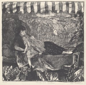 Mutter und Kinder von George Wesley Bellows