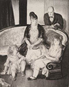 Meine Familie, zweiter Stein von George Wesley Bellows