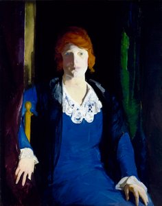 Porträt von Florence Pierce von George Wesley Bellows