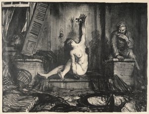 Die Zigarette: Kriegserie von George Wesley Bellows