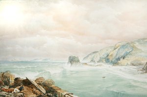 St. Agnes Head, Cornwall, ca. 1855 von George Whitaker