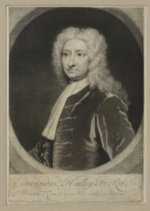Edmundus Halley, ca. 1705