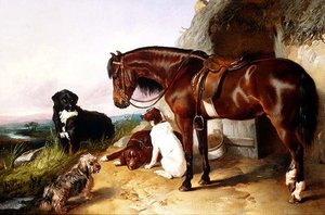 Porträts von Favoriten von George Wiliam Horlor