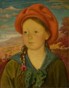 Porträt eines jungen Mädchens (Olivia Cauldwell)