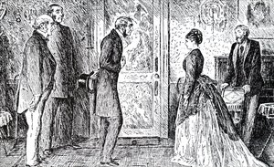 Eine Szene aus Wilkie Collins