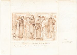 Hervorragende Amateure Nr. II: Der Kunstkritiker von George du Maurier