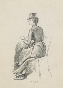 Mädchen in Reitkleidung