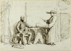 Priester und Soldat