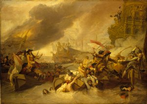 Die Schlacht von La Hogue, 23. Mai 1692